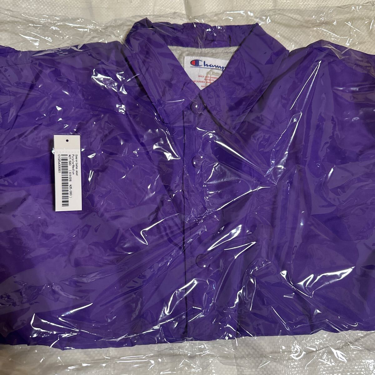 New M 24SS Supreme Champion Coaches Jacket Purple | eBay