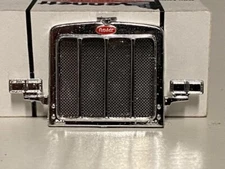 DCP 1/64 PETERBILT 359 ONLY CHROME DUAL RECTANGLE LIGHT GRILL