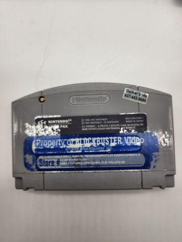 Nintendo 64 N64 Original-Zubehör-Hersteller authentische Videospiele (MACHEN SIE EIN BUNDLE) (WÄHLEN SIE IHR SPIEL) - Bild 25 von 151