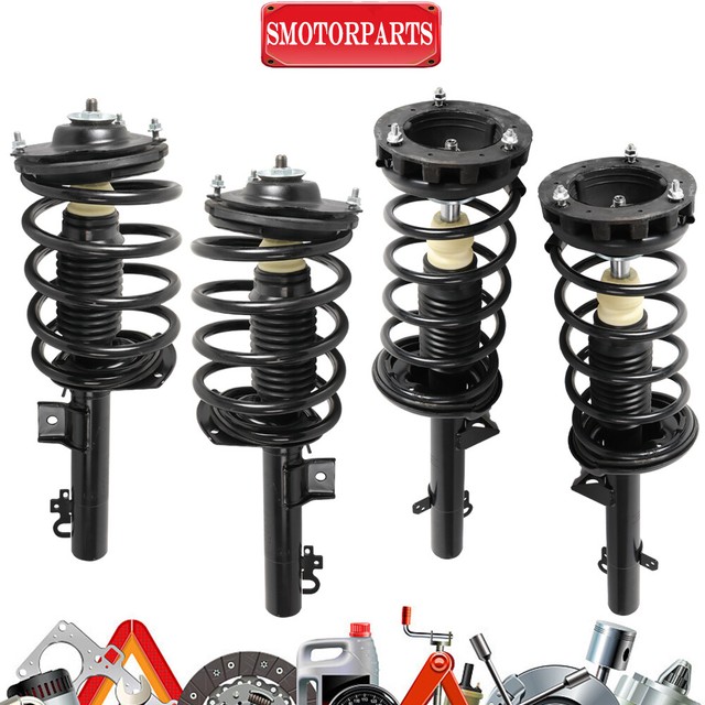 Set(4) Complete Shocks Struts w/Mount For 9607 Ford Taurus 9605