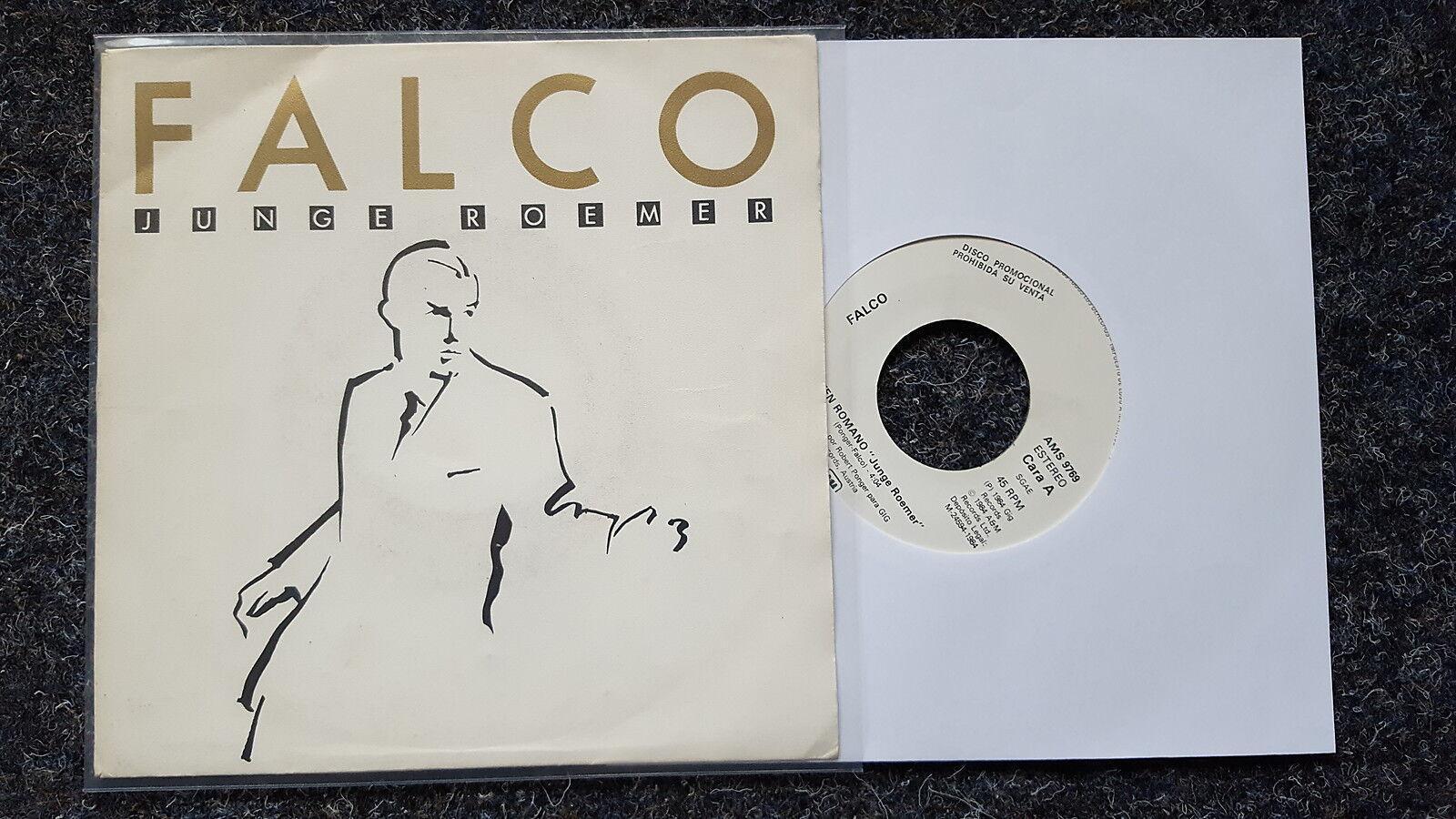 7"" Single Vinyl Falco - Junge Roemer/Joven Romano SPAIN PROMO
