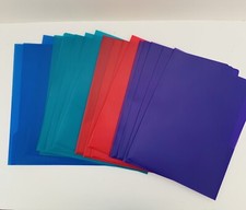 Bundle of 17 Colorful Folders for School