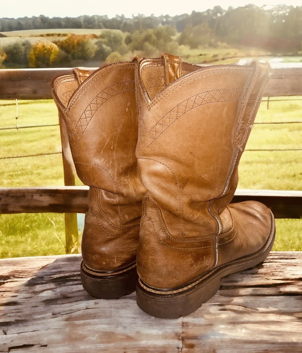 Slip resistant western boots hotsell