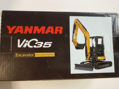 YANMAR VIO35   1/22スケール Yanmar Vio35 1/22 Small Heavy Equipment Excavator Bulltozer
