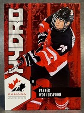 2015-16 Upper Deck Team Canada Juniors Hydro Red #H-16 Parker Wotherspoon