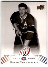 2008-09 Upper Deck Montreal Canadiens Centennial Murph Chamberlain #63 Montreal