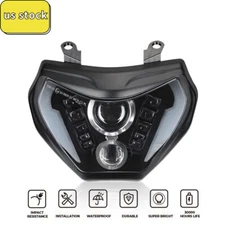 LED Headlight Assembly For Yamaha FZ09 MT09 2014 2015 2016/MT07 2019 Plug & Play