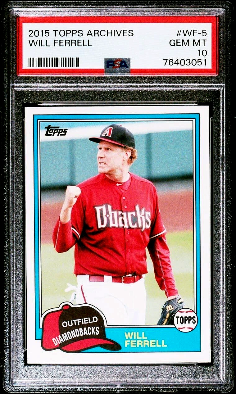 Will Ferrell trading card