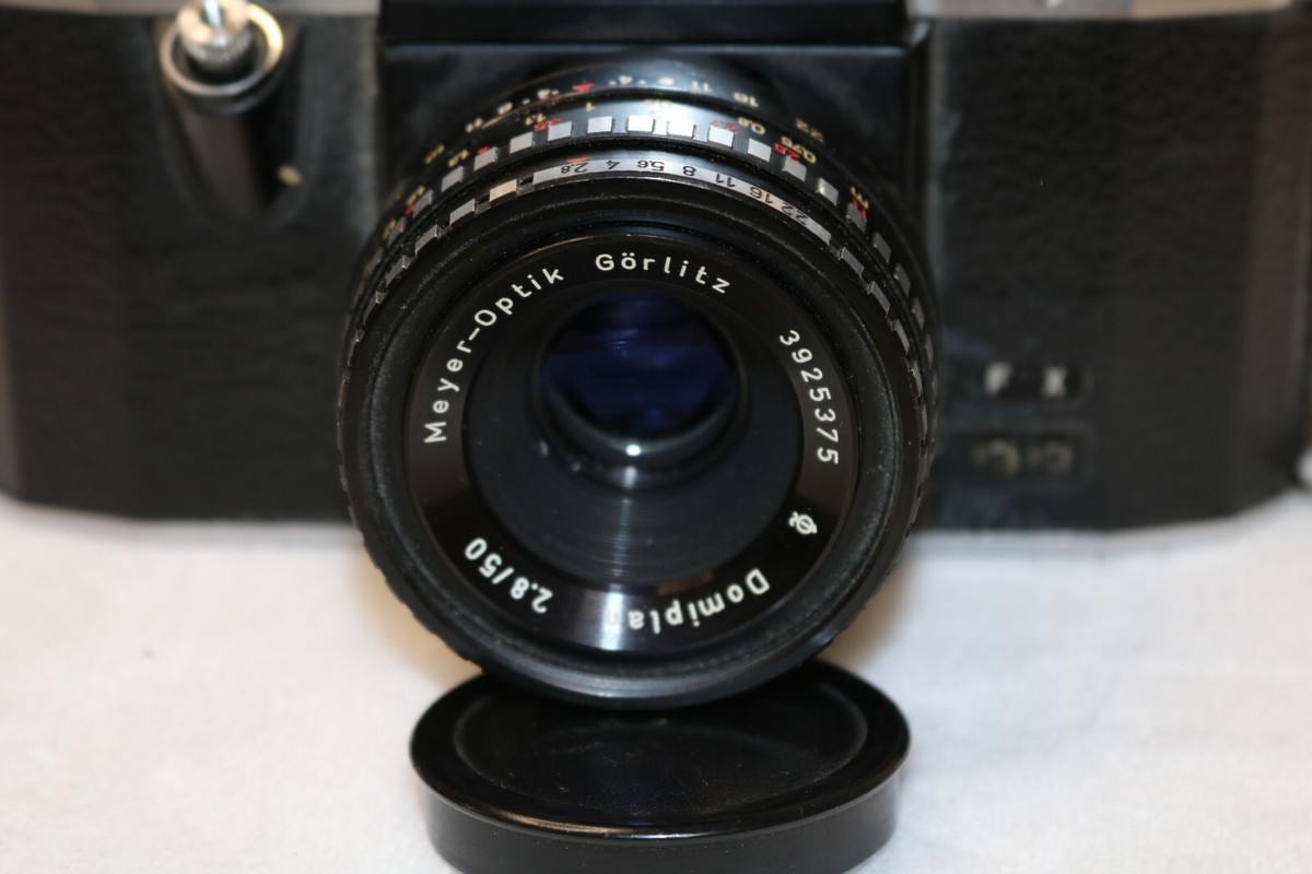 Pentaflex SL with 50mm Domiplan 50mm F2.0 35mm SLR Made in East