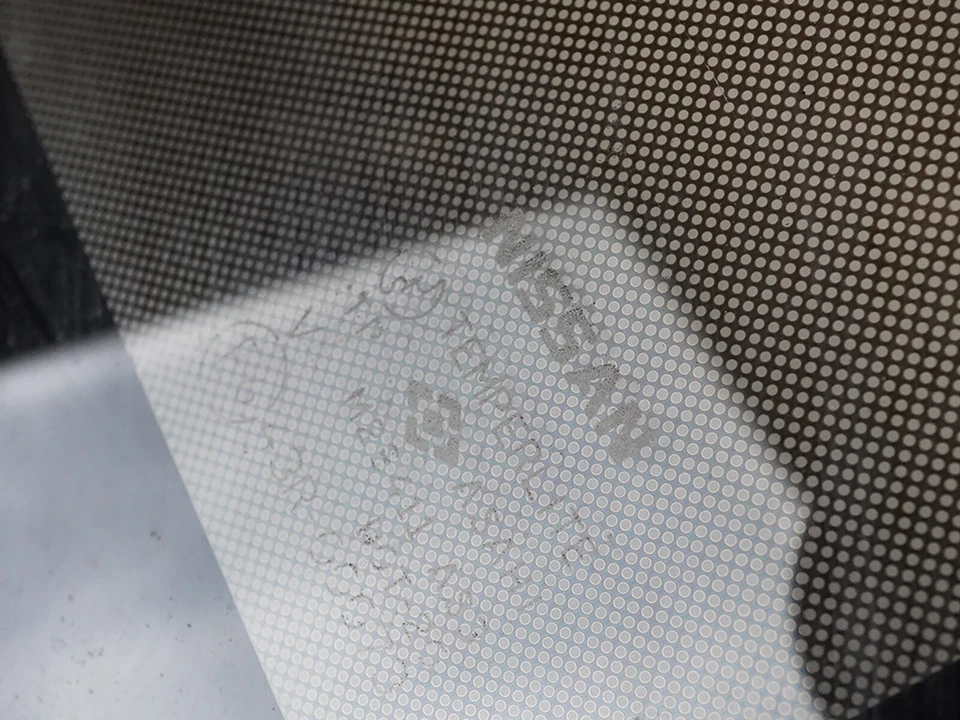 1991 - 1993 Nissan Nx T-Top Roof Glass Convertible Panel Upper Tinted Rh Oem - Изображение 4 из 4