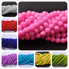 Top Quality Czech GLASS PEARL Round Loose BEADS Choose - 4MM, 6MM, 8MM 10MM