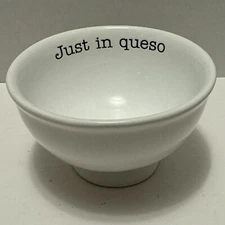 Mud Pie Just in Queso Mexican Dip Bowl Home Circa Collection
