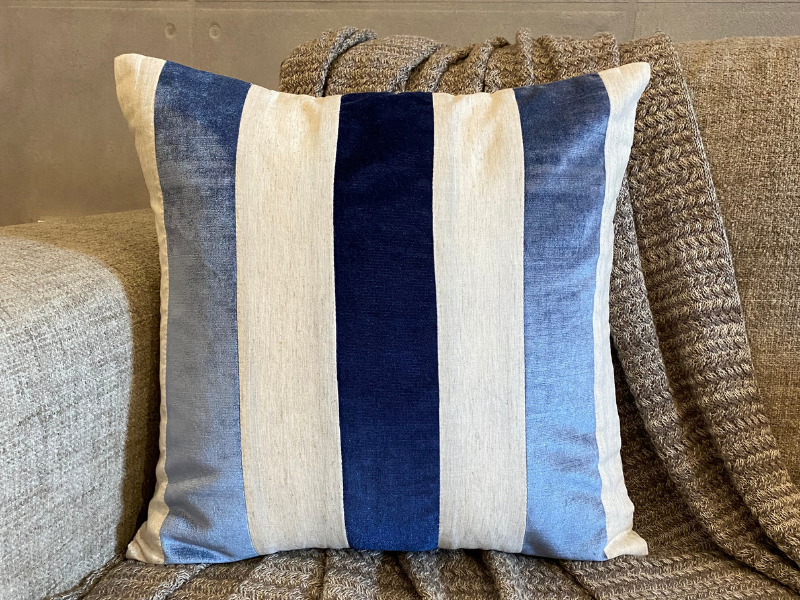 Square Sofa Cushion Case Blue 16