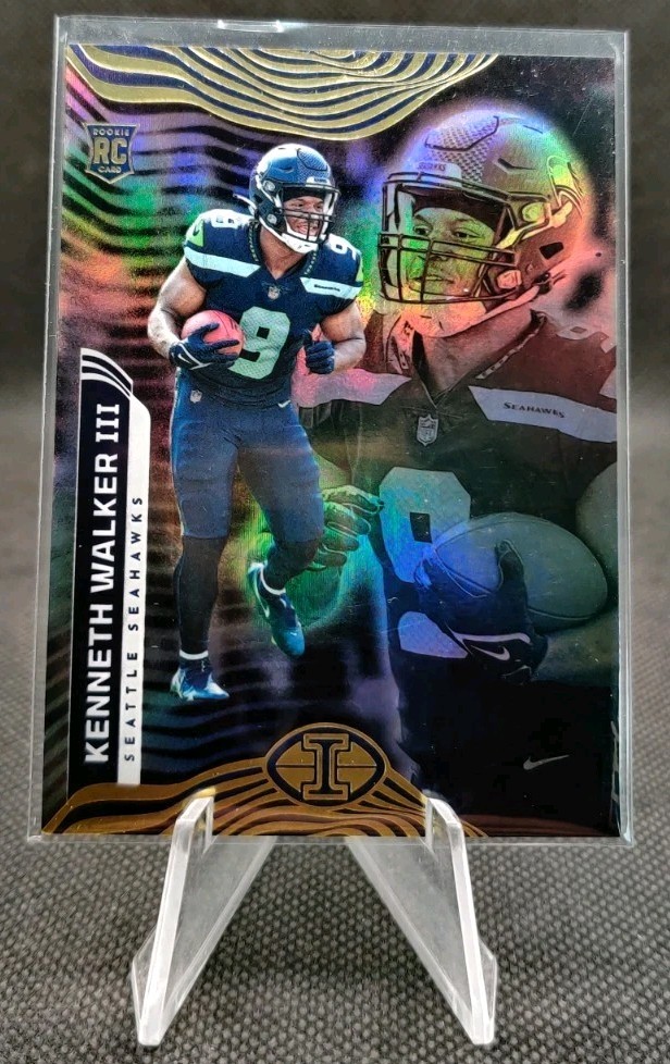 2022 Panini Illusions Hobby #51 Kenneth Walker III Rookie RC Seahawks Card