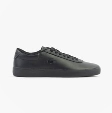 Image of Lacoste Baseshot EVO Mens Suede Lace-Up Breathable Casual Trainers