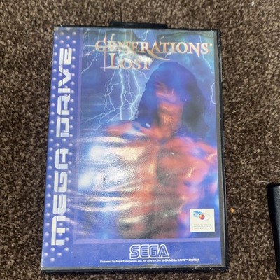 Generations Lost - Sega Megadrive Mega Drive - Komplett CIB - PAL Cover beschädigt