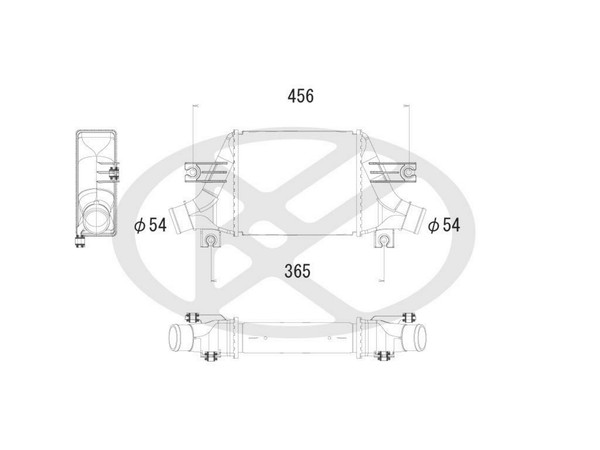LadeluftküHler FüR CitroËN Mitsubishi Peugeot C4 Aircross ASX Lancer Viii-image
