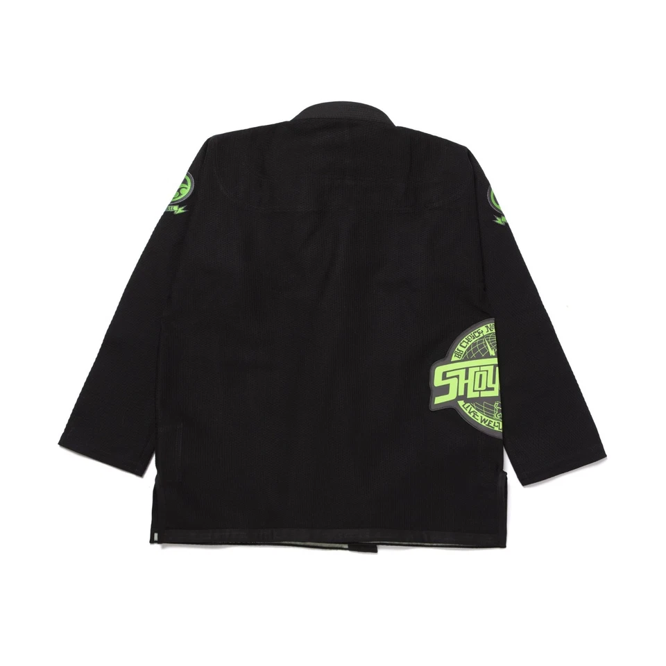 Nuevo Shoyoroll BJJ gi Shoyoroll 95 Competidor BJJ Kimono Negro BJJ GI Con Bolsa Foto 2 de 4