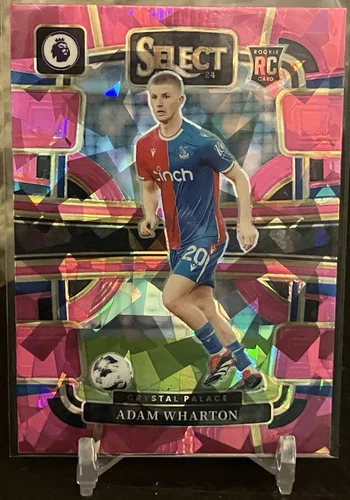 2023-24 Panini Select Premier League Adam Wharton Pink Ice Prizm RC #38