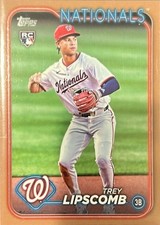 2024 Topps Update #US143 Trey Lipscomb Gold /2024
