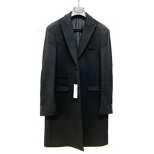 Versace Collection Cashmere Chester Coat XL B...