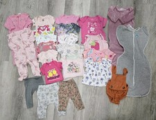 Baby Girl/Infant 0-3 month Spring/Summer Lot, Disney, Gerber, Carter - 23 Pcs