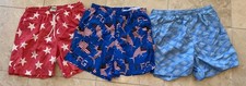 Lot 3 USA Flag Columbia PFG swim trunks M Medium 4th of July Omni-Shade