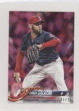 2018 Topps Mini Pink 1/25 Danny Salazar #38 1c7