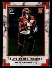 2020 Donruss Optic #ESR-TH Tee Higgins Rookie Elite Series card