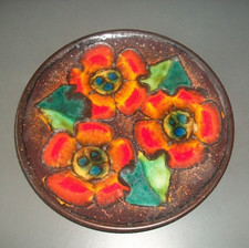 Ruscha Keramik Wandteller Teller - 717 - 22  cm Durchmesser