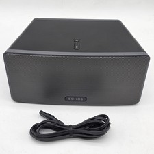 Sonos PLAY 3 Wireless Speaker Black And Grey Works Perfectly