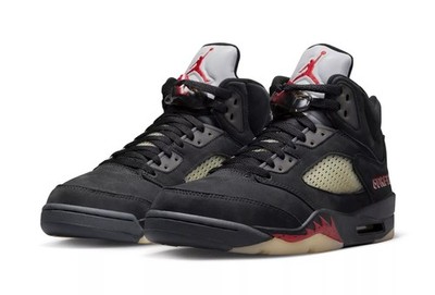 DR0092-001 Jordan 5 Retro Gore Tex Off Noir W Freizeitschuhe Damenschuhe Sneaker