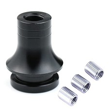 Gear Knobs Boot Retainer Shift Stick Connector M12 X 1.25 with 3 Pcs Black