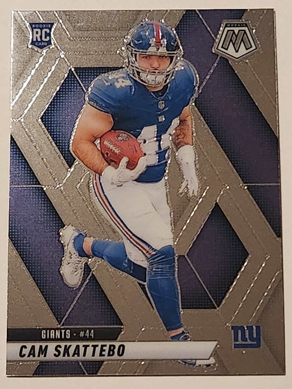 2025 Panini Mosaic Rookie Cam Skattebo # 305