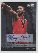 2022 Skybox Metal Universe AEW All Elite Wrestling Silver Marq Quen #50 Auto