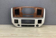 2006-2008 Dodge Ram 1500 2500 Dash Radio Climate Control Bezel Trim. Oem.