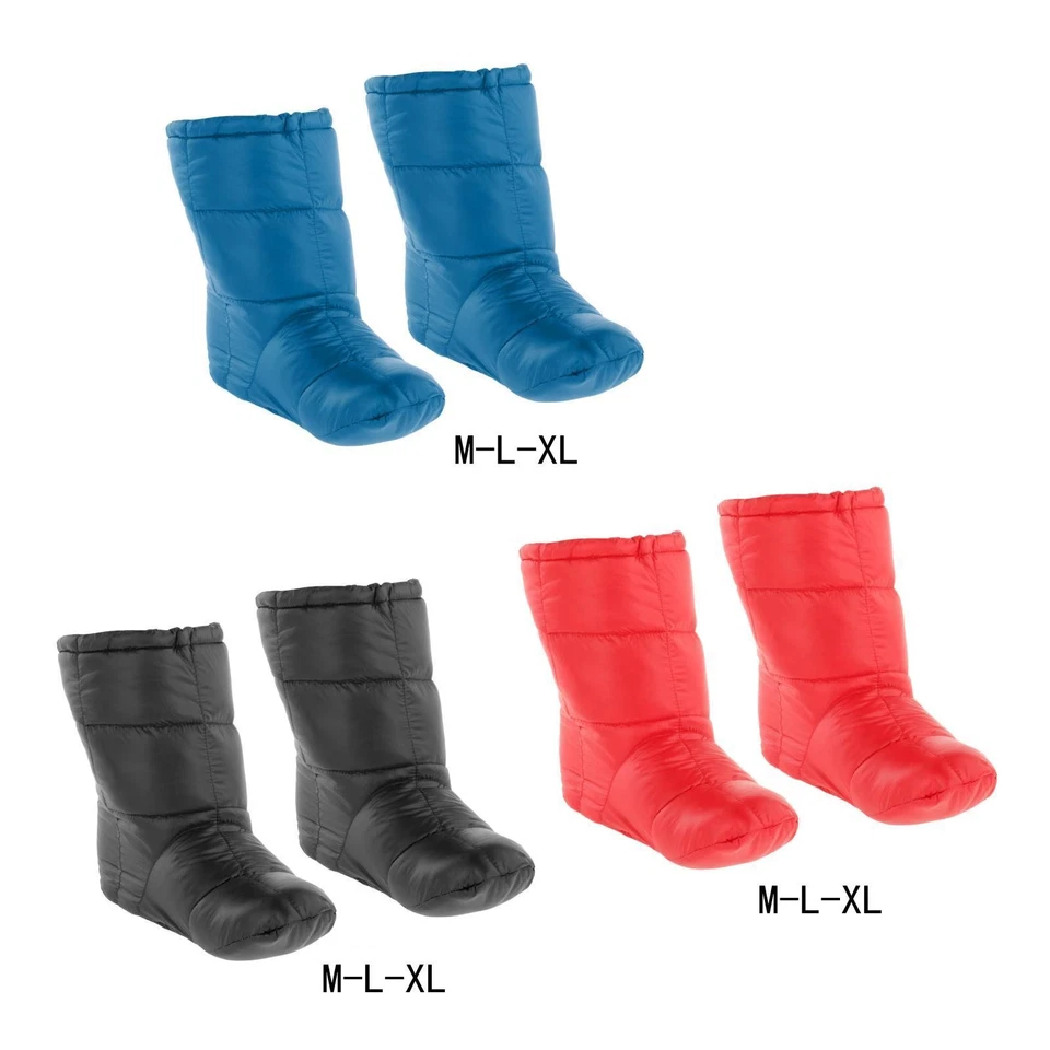 Pantoufles confortables en duvet, chaussures montantes antidérapantes avec sac - Photo 1/1