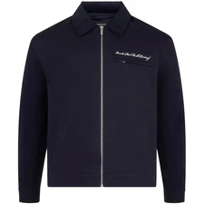 Red Bull Racing F1 Heritage Script Work Jacket - Navy
