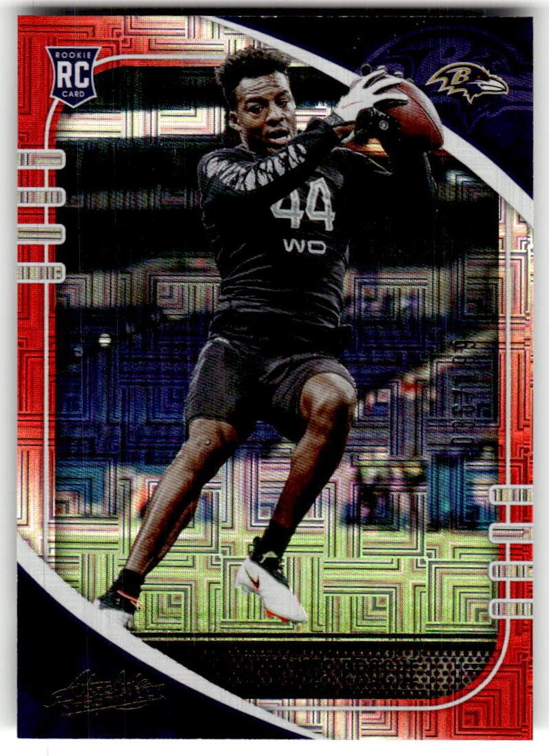James Proche Panini Absolute #148 Red Squares
