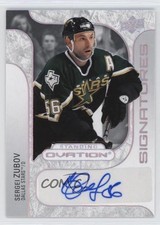 2022 Ovation Tier 2 Standing Signatures 1/25 Sergei Zubov #SOS-SZ Auto HOF 0ze5
