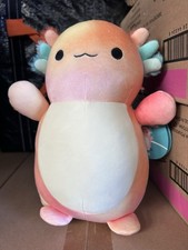 New 10” Aksel the Axolotl Squishmallow Plush Soft Toy HugMees Hug Mee