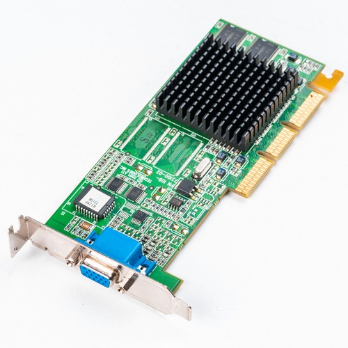 ATI Rage 128 Ultra 16MB AGP 4x Graphics Card Low Profile SFF Windows 98 Gaming