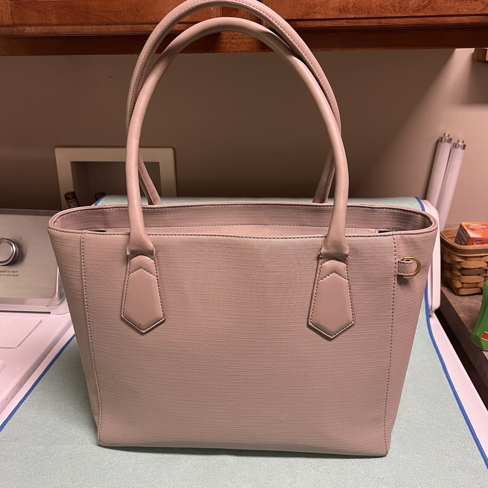 Dagne Dover Legend Signature Tote Laptop Bag in Bleecker Blush