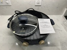 Joydeem Electric Grill + Shabu Shabu Hot Pot Combo JD-SK3407 2L Dual Control