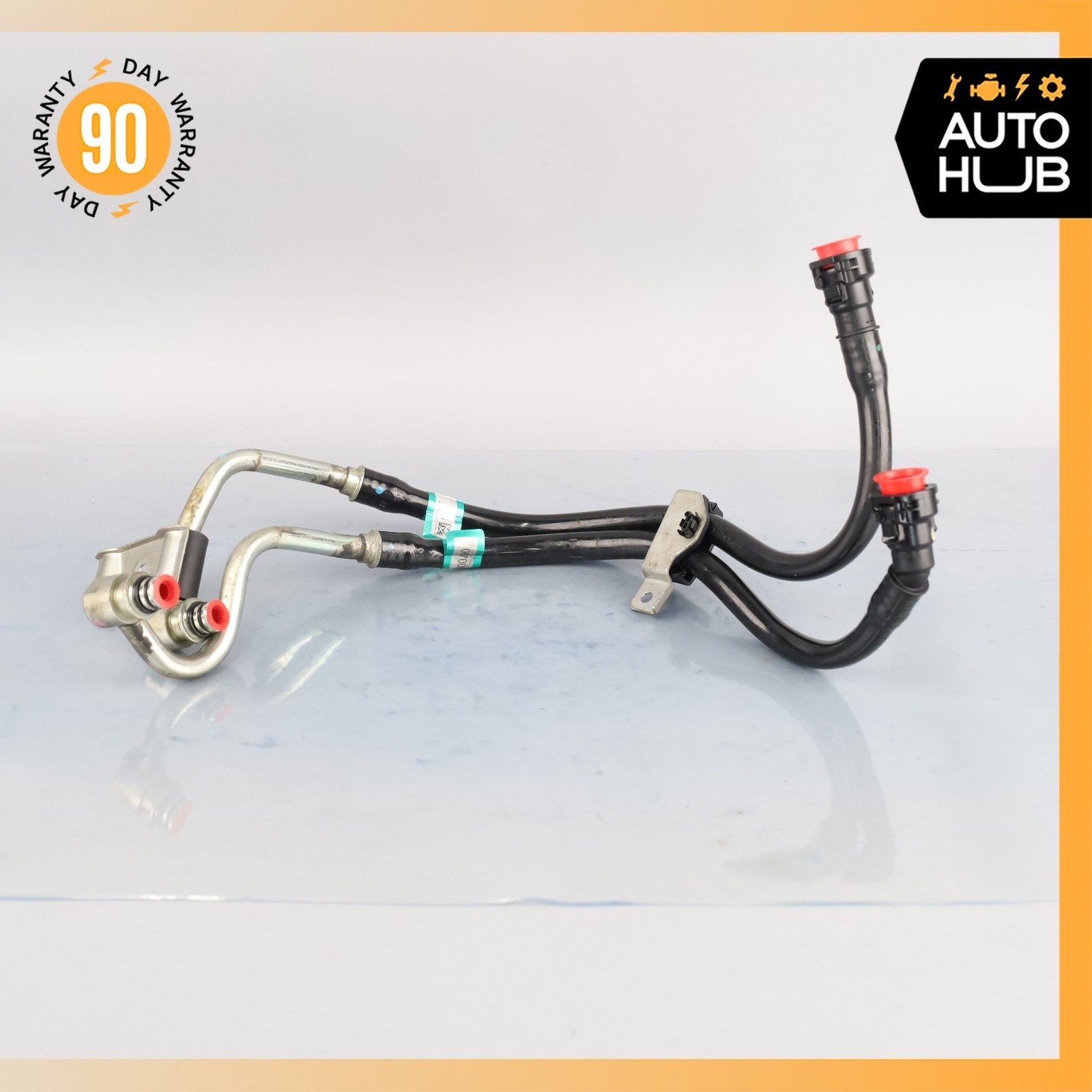 14-22 Maserati Quattroporte SQ4 Transmission Oil Cooler Line Hose Pipe Set OEM