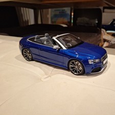 GT Spirit 1/18 Scale Resin ZM053 audi RS5 convertible - BlUE MIB Rare UK L.E.