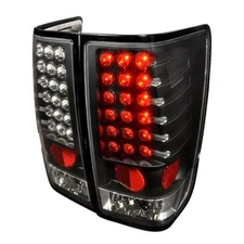 Spec-D Tuning LT-TIT04JMLED-TM LED Tail Lights for 04 to 12 Nissan Titan- Bla...