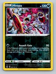 Hoopa 083/159 Crown Zenith Reverse Holo