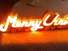 Vintage Hanging Merry Christmas Light — photo 5