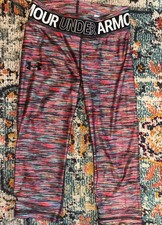 Under Armour Girls Athletic Pants. Size Youth Medium. Preowned